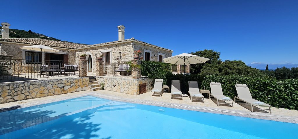 Swimming Pool with Loungers